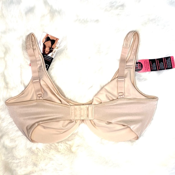 🎉SALE🎉 NWT Lilyette By Bali Dreamwire Minimizer Bra in Nude - Picture 2 of 6